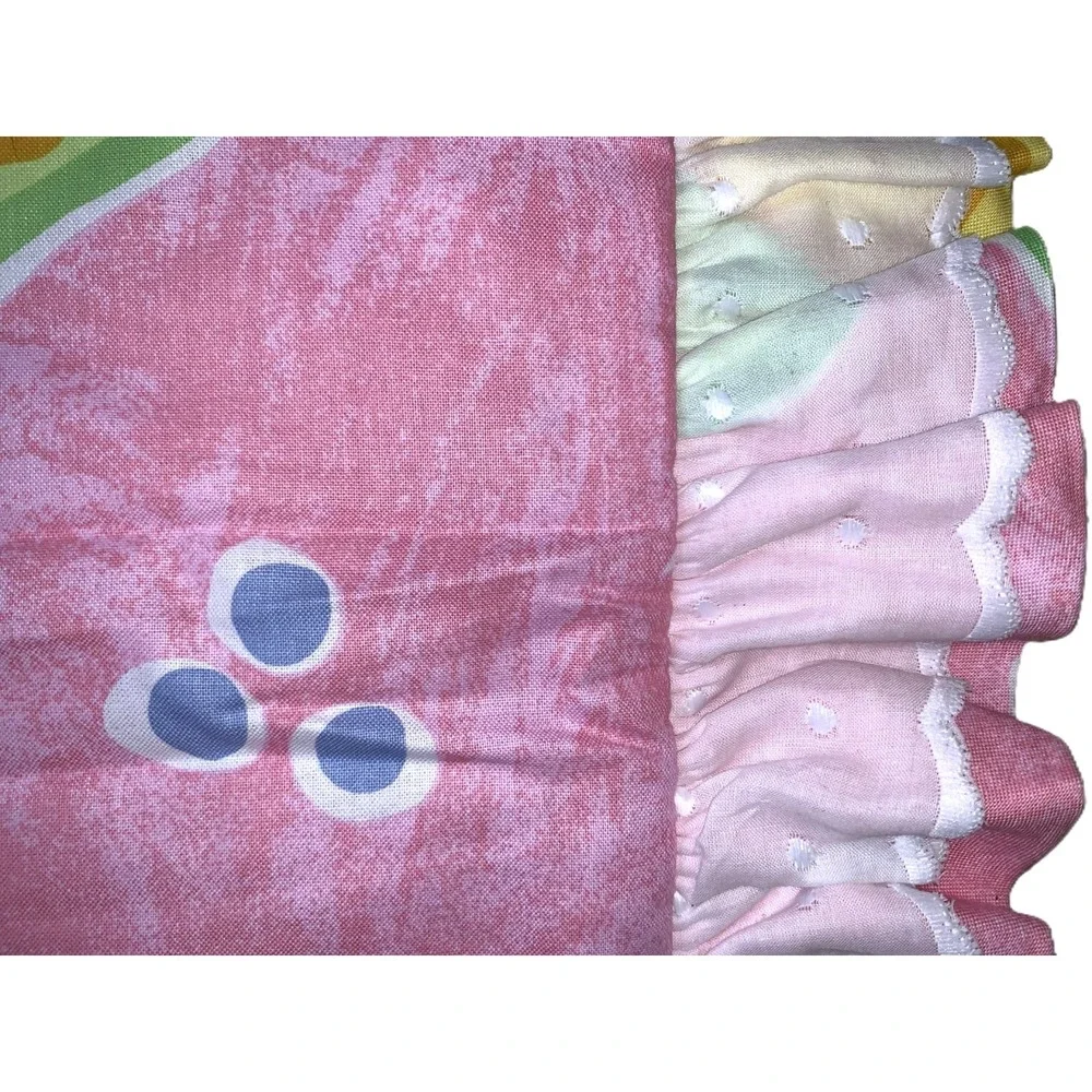 California Kids Dreamtime Ballerina Pair Coordinates Pinks Std Shams NOS Vtg Y2K